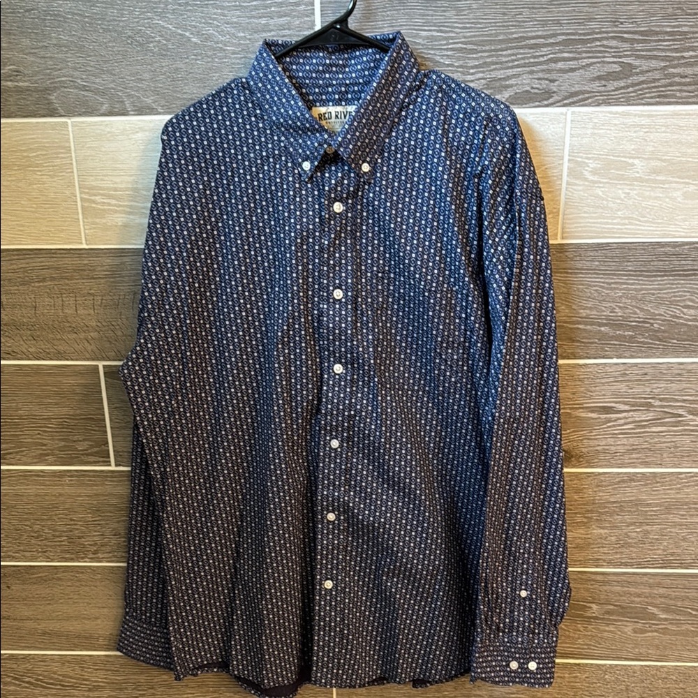 Men’s Red River Outfitters Button Down Shirt XXL